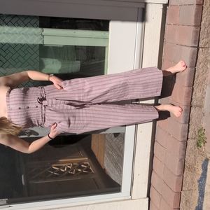 Strapless jumpsuit